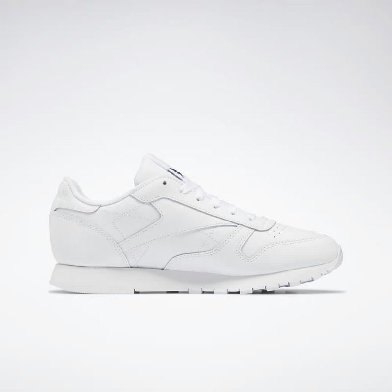 Tenisi Reebok Classic Leather Dama Albi/Violet Romania FT8840ZB